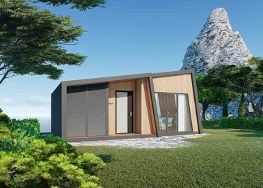 Casa modular da casa pré-fabricada da casa de campo da arte, casa de praia impermeável do recurso de Tailândia