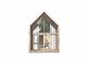 O sótão amigável da casa pré-fabricada de Eco dirige a obscuridade - casas modulares modernas luxuosas de madeira claras cinzentas