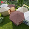 Casa minúscula de Rad Luxury Honeycomb Solar Fiberglass para o recurso, restaurante